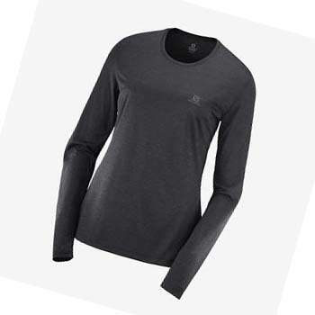 Camiseta Salomon AGILE Mujer Negros | MX 2558OKI